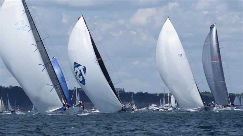 48th Bermuda Race start photo copyright Barry Pickthall / PPL taken at  and featuring the IRC class