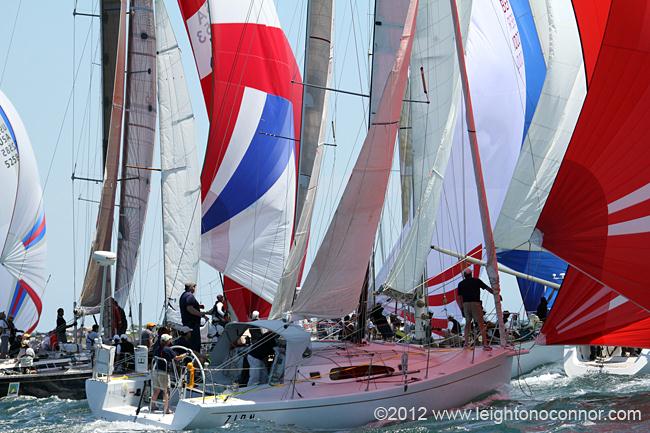 48th Bermuda Race start photo copyright Leighton O'Connor / www.leightonoconnor.com taken at  and featuring the IRC class