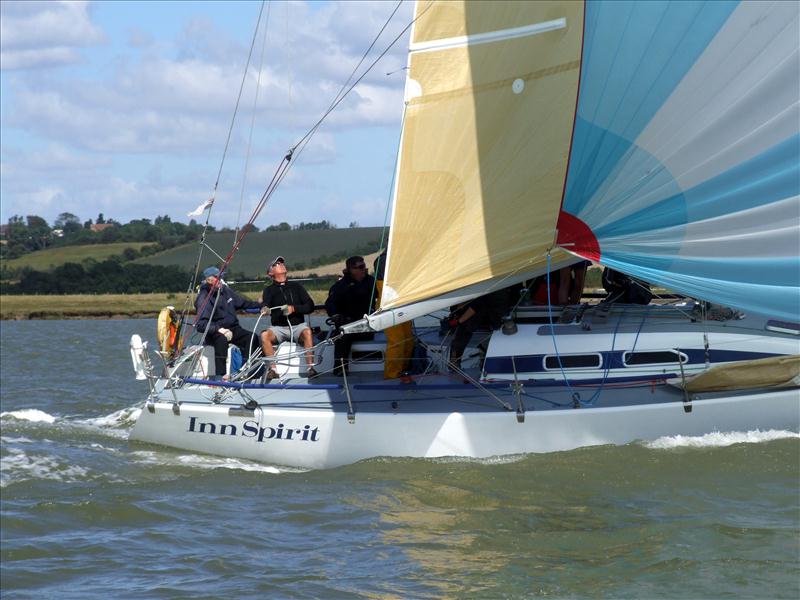 Racing at Burnham Week 2012 photo copyright George Winder taken at Royal Ocean Racing Club, Cowes and featuring the IRC class