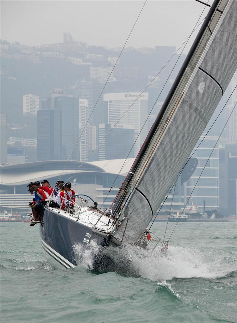 The Royal Hong Kong Yacht Club Hong Kong to Hainan Race gets underway photo copyright Guy Nowell / RHKYC taken at Royal Hong Kong Yacht Club and featuring the IRC class