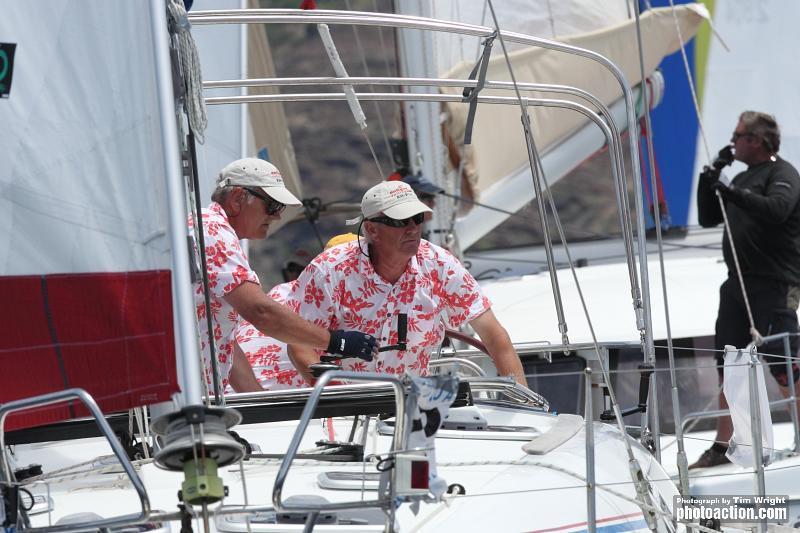 KH+P Bageal in the Bareboat fleet at Antigua Sailing Week 2013 photo copyright Tim Wright / www.photoaction.com taken at Antigua Yacht Club and featuring the IRC class