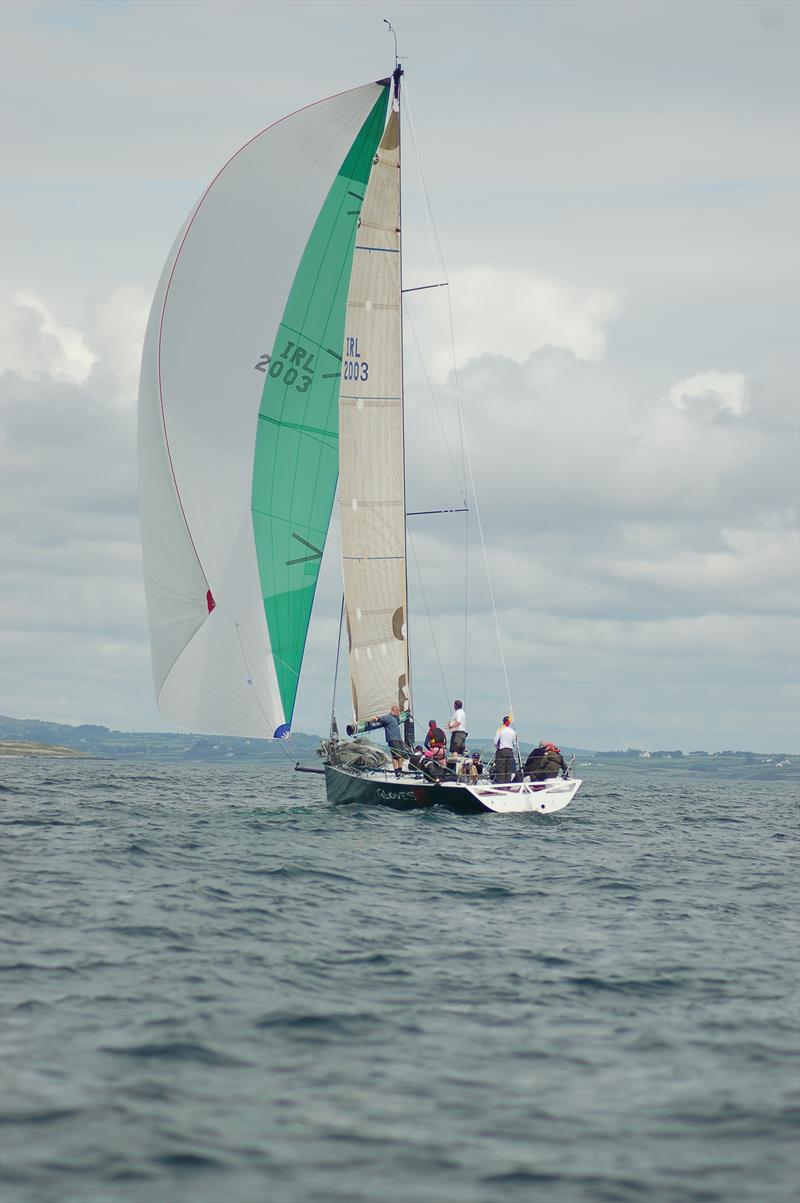 Gloves Off on day 1 of Cork Dry Gin Calves Week 2013 photo copyright Dan Cahill taken at Schull Harbour Sailing Club and featuring the IRC class