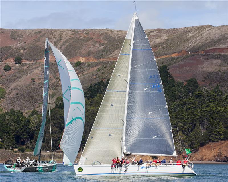 Class winners: IRC B's Swiftsure and IRC A's Vesper at the Rolex Big Boat Series in San Francisco photo copyright Daniel Forster / Rolex taken at St. Francis Yacht Club and featuring the IRC class