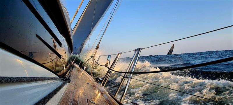 Kenneth Bjoerklund's CNB 76 Enderpearl enjoying great racing in the Roschier Baltic Sea Race - photo © Emmi Hakala / Enderpearl