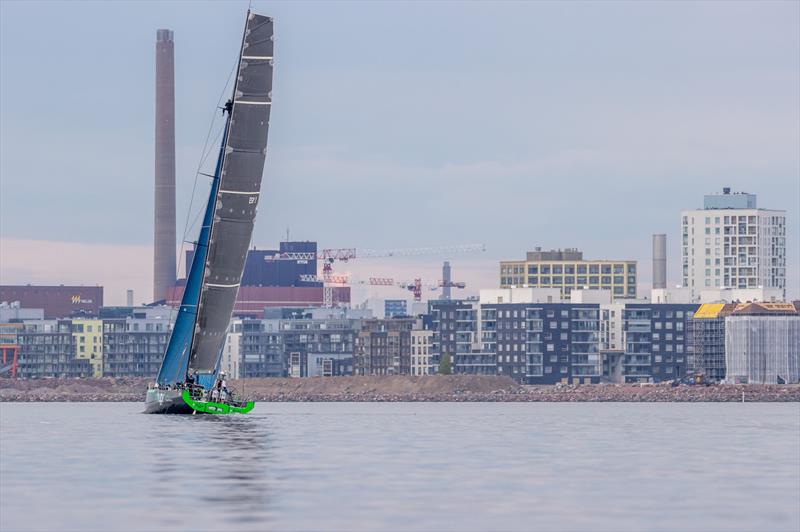 Roschier Baltic Sea Race: Volvo 70 GP Bullhound arrives back in Helsinki and Marina Bay - photo © Pepe Korteniemi /www.pepekorteniemi.fi