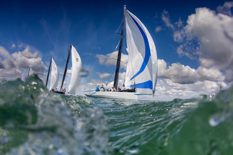 Expert on-the-water coaching on day one of the RORC Easter Challenge - photo © Paul Wyeth / www.pwpictures.com