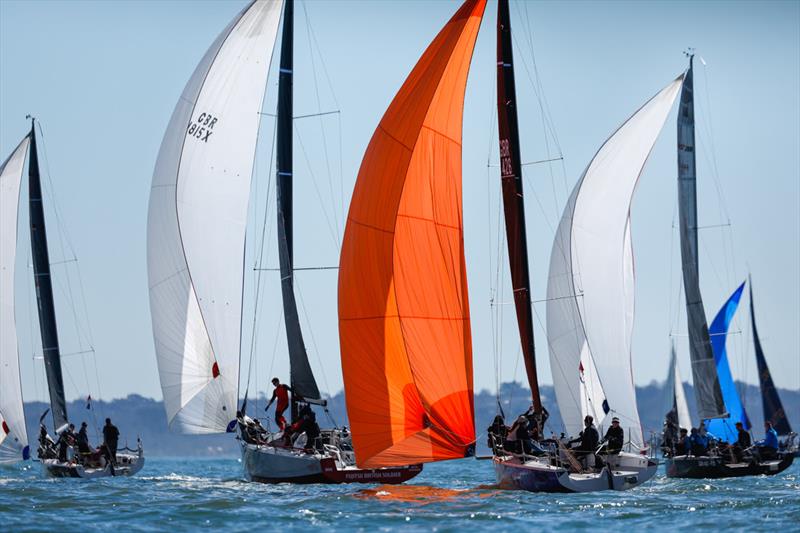 Solent sunshine and light breeze on the first day of the season opener - the RORC Easter Challenge - photo © Paul Wyeth / www.pwpictures.com