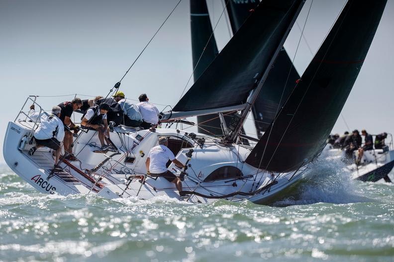 One point separates Howell & Newell's A35 Arcus and second-placed Elaine Again at RORC's IRC National Championships - photo © Paul Wyeth / www.pwpictures.com