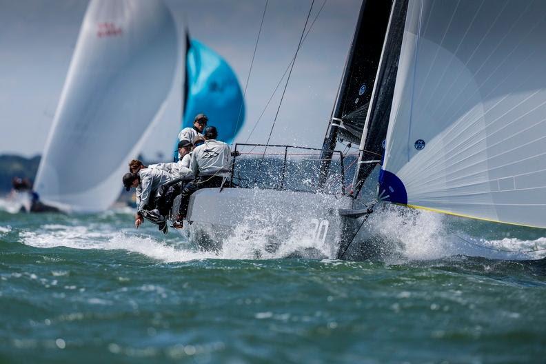 James Howell's Cape 31 Gelert leads by a single point after the first day of racing at RORC's IRC National Championships - photo © Paul Wyeth / www.pwpictures.com