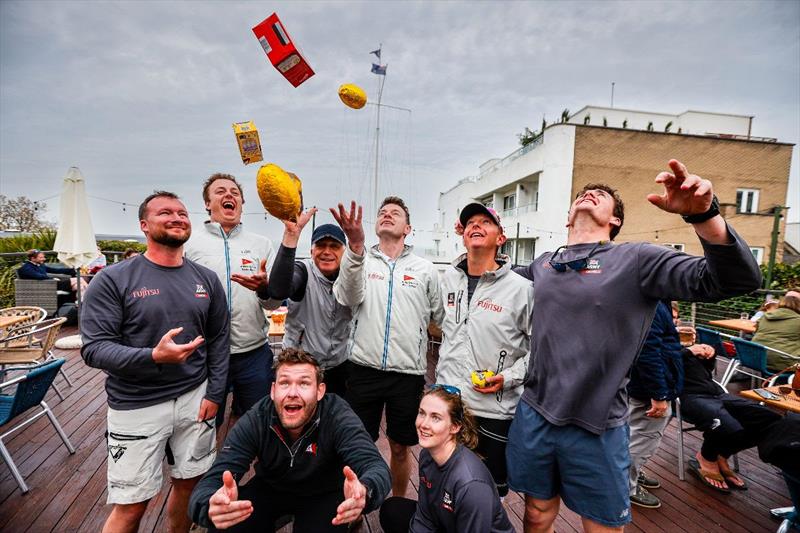 Easter Sunday is always popular with children and those young at heart for the customary Easter Egg toss!  - photo © Paul Wyeth / RORC