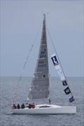 Andromeda with Pwllheli Regatta flags © Paul Jenkinson