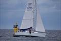 Pwllheli Regatta flags flying on a winning Theia © Paul Jenkinson