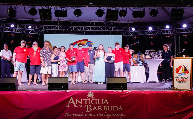 Bill Lehnert's Lunatic Fringe – Island Time (USA) win Bareboat 2 - Antigua Sailing Week photo copyright Paul Wyeth / pwpictures.com taken at Antigua Yacht Club and featuring the IRC class