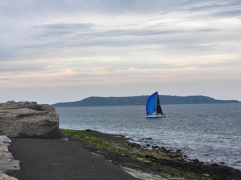 Musto ISORA race from Pwllheli to Dun Laoghaire - Mojito approaching Dun Laoghaire - photo © Louis Mulloy