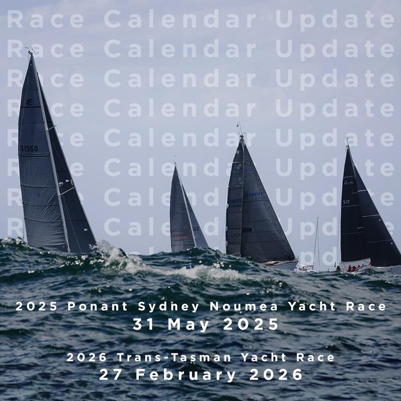 CYCA Racing Calendar update photo copyright CYCA taken at Cruising Yacht Club of Australia and featuring the IRC class