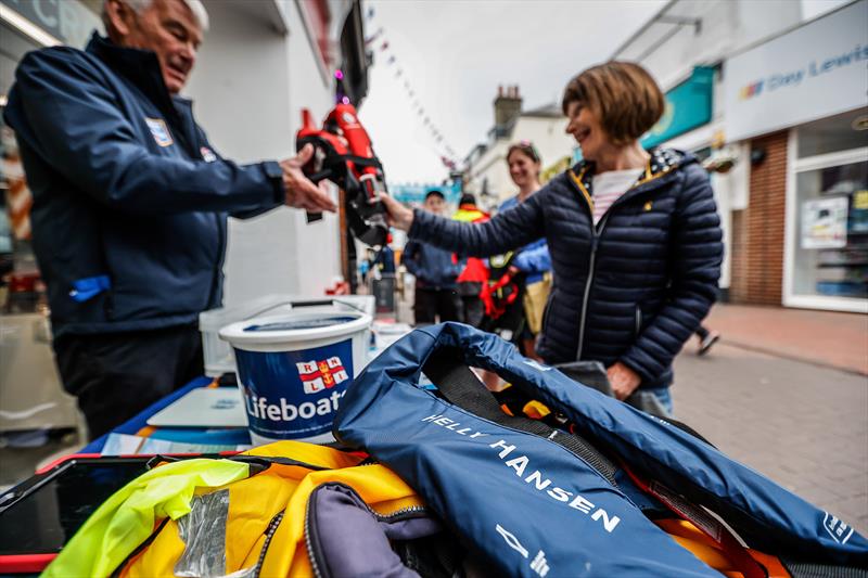 Competitors are asked to visit the Helly Hansen lifejacket clinic before the race starts - photo © The Island Sailing Club