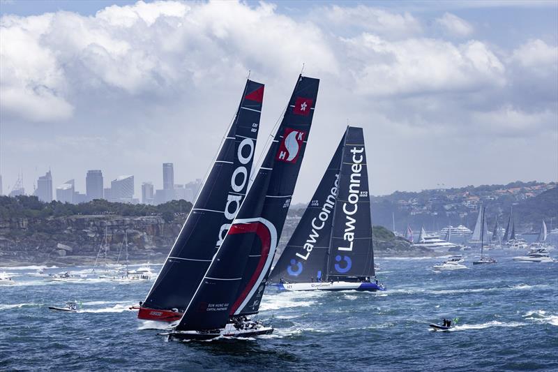 The Start of the 2023 Rolex Sydney Hobart Yacht Race photo copyright Rolex / Andrea Francolini taken at Cruising Yacht Club of Australia and featuring the IRC class