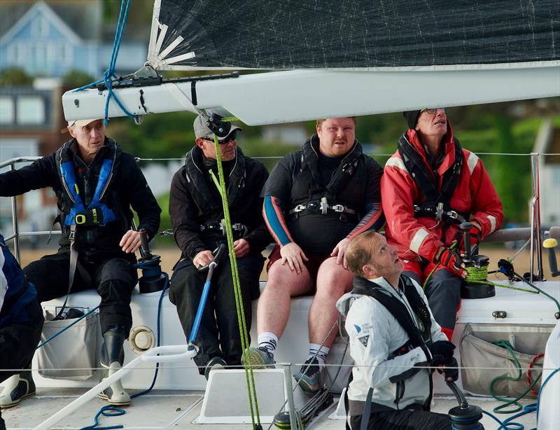 Strong winds for the 2024 Round the Island Race - photo © Tom Hicks / www.solentaction.com