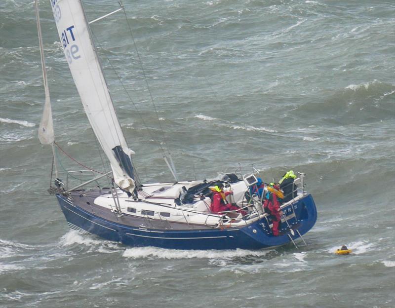 Man Overboard on Walkabout IV during the 2024 Round the Island Race - photo © Caitlin D'Arcy