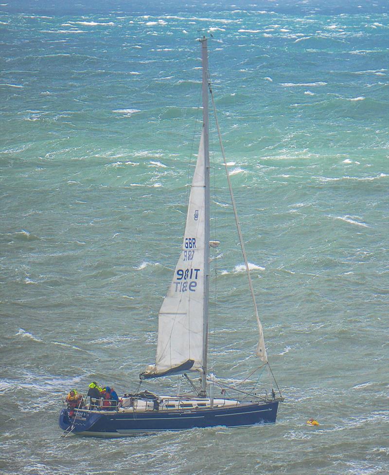 Man Overboard on Walkabout IV during the 2024 Round the Island Race - photo © Caitlin D'Arcy