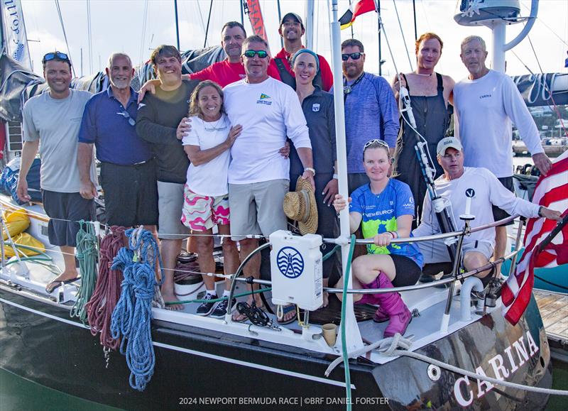 Steve Cloutier, Carina Team - Newport Bermuda Race photo copyright Daniel Forster taken at Royal Bermuda Yacht Club and featuring the IRC class