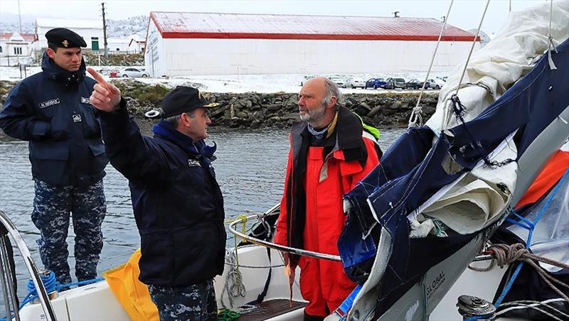 Louis Robein – Le Souffle de la Mer III - Global Solo Challenge - photo © Armada Argentina