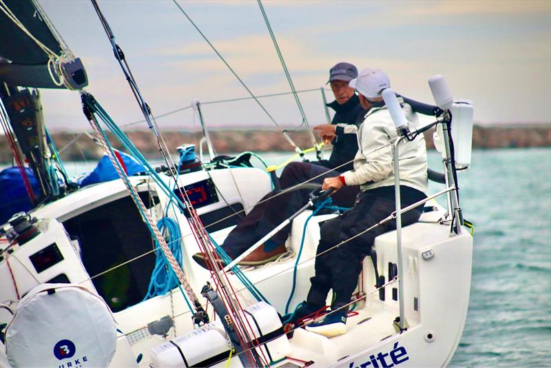 Verite - Newcastle Cruising Yacht Club members preparing for Noakes Sydney Gold Coast Yacht Race - photo © NCYC