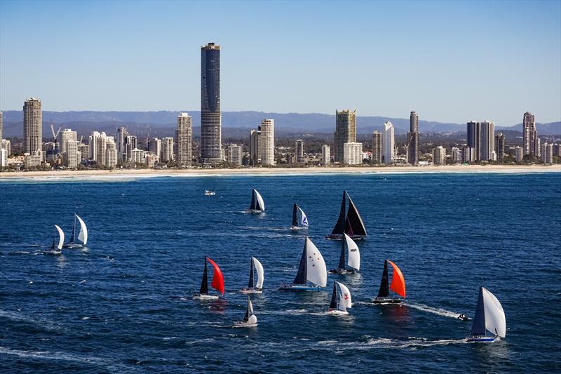 GCCM Gold Coast Mackay Yacht Race, Day 1 photo copyright Salty Dingo taken at Southport Yacht Club, Australia and featuring the IRC class