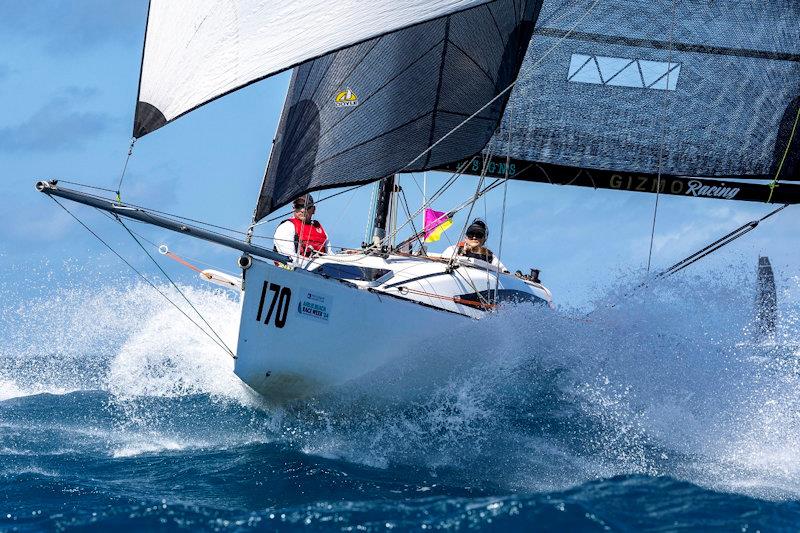 'Gizmo' flying down the course - Ocean Dynamics and Mount Gay Airlie Beach Race Week - Day 1 - photo © Andrea Francolini / ABRW