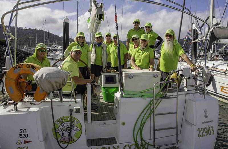 Holy Cow crew - 2024 Ocean Dynamics and Mount Gay Airlie Beach Race Week - photo © Andrea Francolini / ABRW