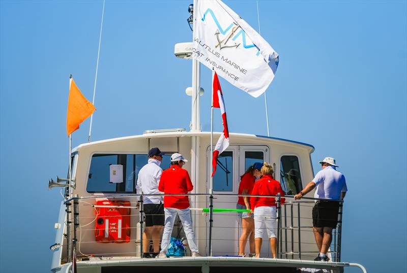 Hard working Race Committee at Hamilton Island Race Week - photo © Salty Dingo