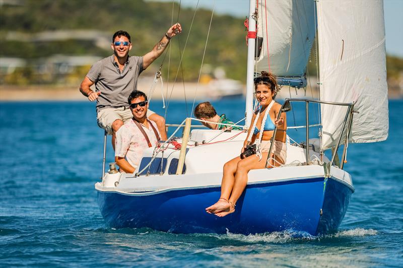 Yachts of all sizes at Hamilton Island Race Week - photo © Salty Dingo