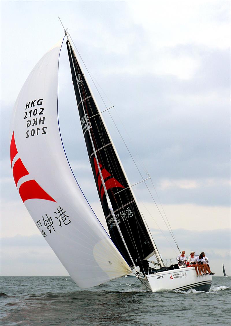 Whiskey Jack powering down to the finish. UK Sailmakers Typhoon Series 2024 - photo © Fragrant Harbour