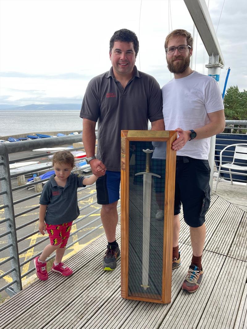 Viking Sword winners Samurai, J A MacLeod in the Scottish Two Handed Race at Largs Regatta Festival 2024  photo copyright Marc Turner and Carolyn Elder taken at Largs Sailing Club and featuring the IRC class