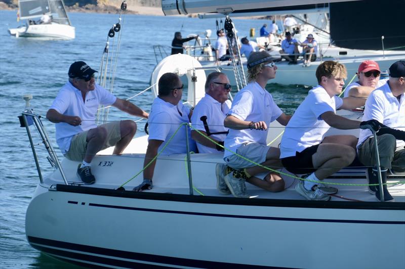 Carey Olsen Jersey Regatta 2024 - Class 1 start - Jax photo copyright Alan Stevens taken at Royal Channel Islands Yacht Club and featuring the IRC class