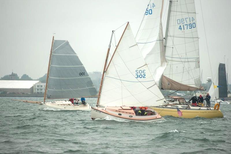 A wide variety of boats participate in the annual Sail for Hope, in spite of a rainy 2023, Newport sailors were out in force on Narragansett Bay - photo © Sail Newport