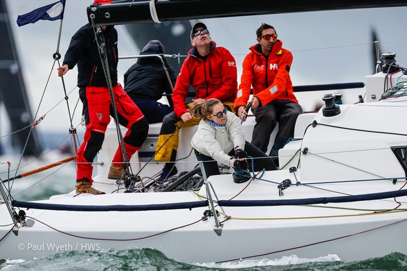 Elaine Again, GBR 1250 during Hamble Winter Series 2024 Race Week 2 - photo © Paul Wyeth / HWS