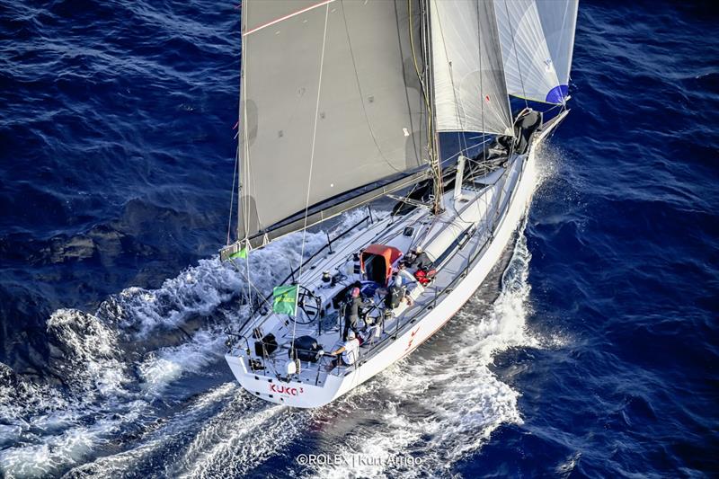 Kuka 3 during the 45th Rolex Middle Sea Race - photo © Rolex / Kurt Arrigo