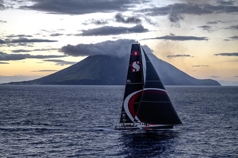 Line honours for Scallywag 100 in the 45th Rolex Middle Sea Race - photo © Rolex / Kurt Arrigo