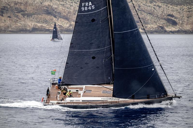 Nikki Henderson's Yagiza (FRA 9845) during the 2024 Rolex Middle Sea Race photo copyright Rolex / Kurt Arrigo taken at Royal Malta Yacht Club and featuring the IRC class