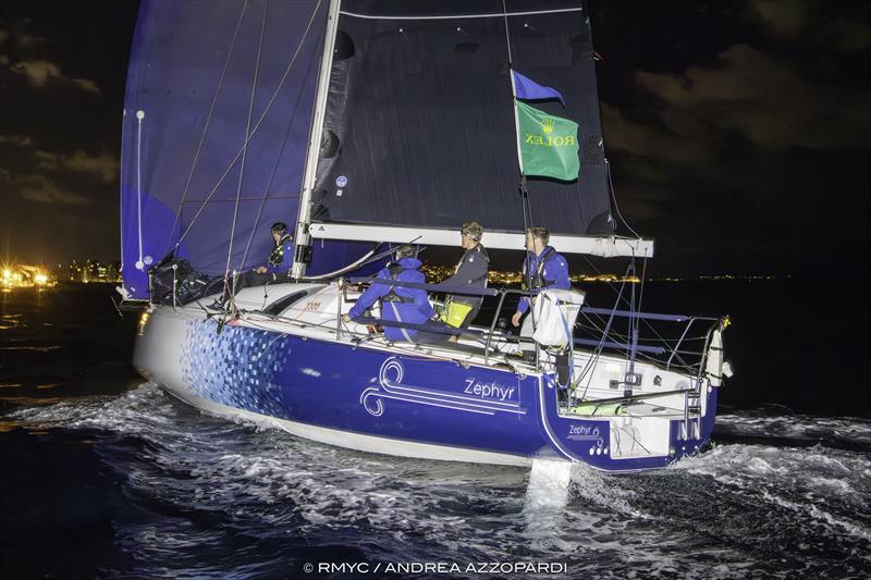 Zephyr during the 2024 Rolex Middle Sea Race photo copyright RMYC / Andrea Azzopardi taken at Royal Malta Yacht Club and featuring the IRC class