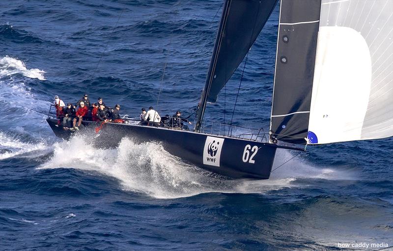 Whisper rides the Sydney swell - photo © Bow Caddy Media