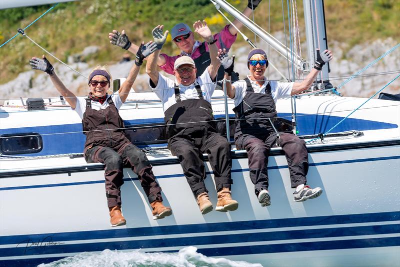 Plymouth Race Week 2024 photo copyright Paul Gibbins Photography taken at Royal Western Yacht Club, England and featuring the IRC class