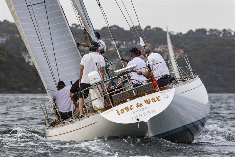 Love & War, three time Sydney Hobart winning yacht photo copyright CYCA | Andrea Francolini taken at Cruising Yacht Club of Australia and featuring the IRC class