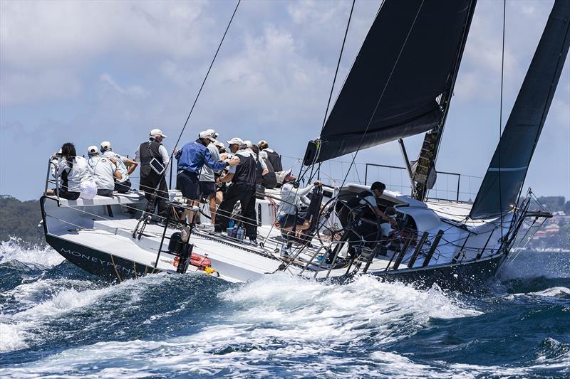 Moneypenny landed itself a third place in the 2024 SOLAS Big Boat Challenge - 2024 One Circular Quay Australian Maxi Championship - photo © CYCA | Andrea Francolini