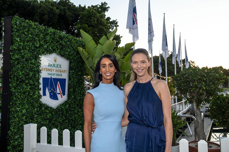 Emmanuella Noble and Oliva Gates during the Women in Sailing event in Sydney Race Village - photo © CYCA | Ashley Dart