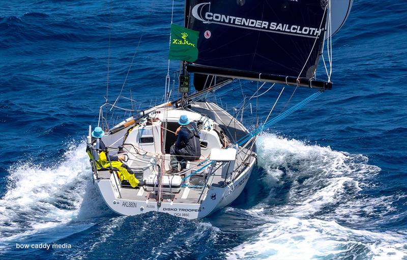 Disko Trooper Contender Sailcloth in the 2024 Sydney Hobart - photo © Bow Caddy Media