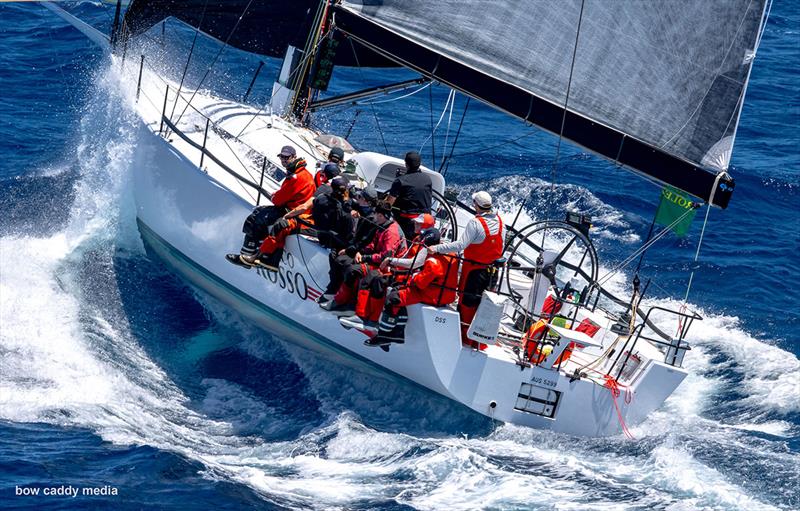 Porco Rosso in the 2024 Sydney Hobart photo copyright Bow Caddy Media taken at Cruising Yacht Club of Australia and featuring the IRC class