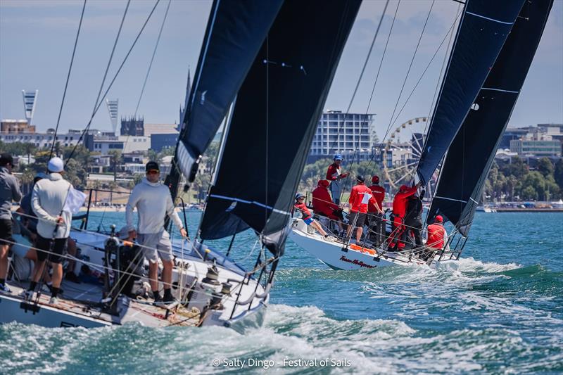 182nd Nautica House Festival of Sails Passage Race photo copyright Salty Dingo taken at Royal Geelong Yacht Club and featuring the IRC class