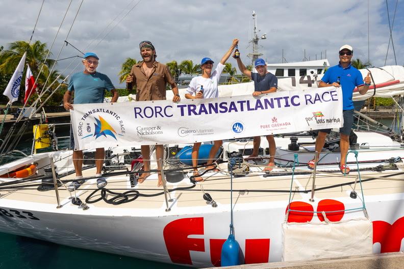 JV44 Fujimo (POL) - 2025 RORC Transatlantic Race - photo © Arthur Daniel / RORC